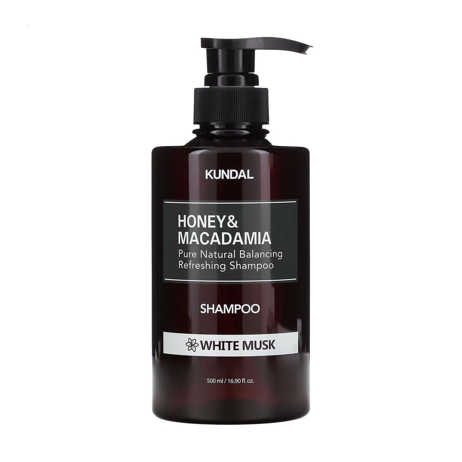Шампунь для волосся Kundal Honey &amp; Macadamia White Musk Shampoo, 500 мл